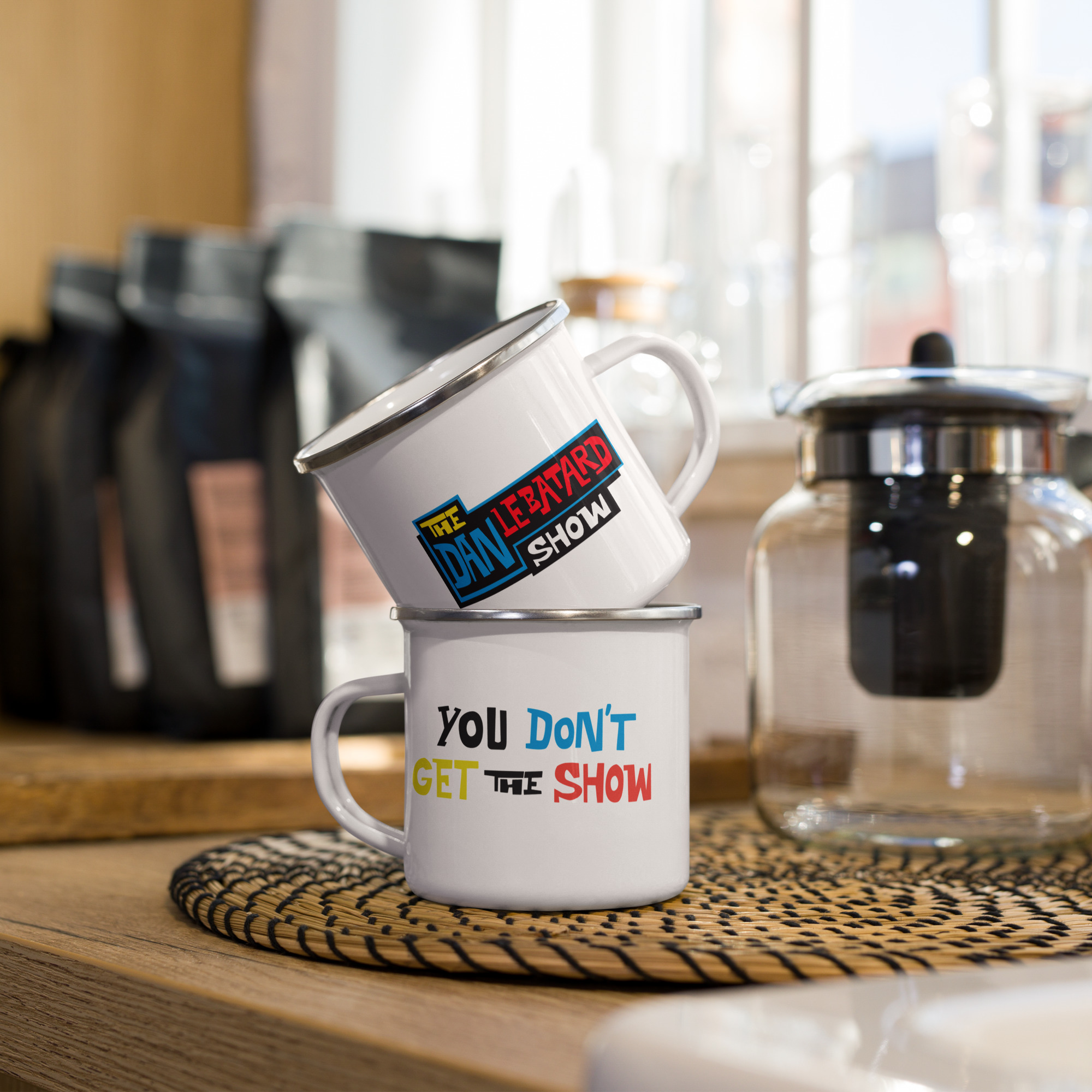 THE DAN LE BATARD SHOW ENAMEL MUG - Image 4