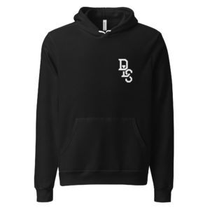 DLS sleeve-printed hoodie