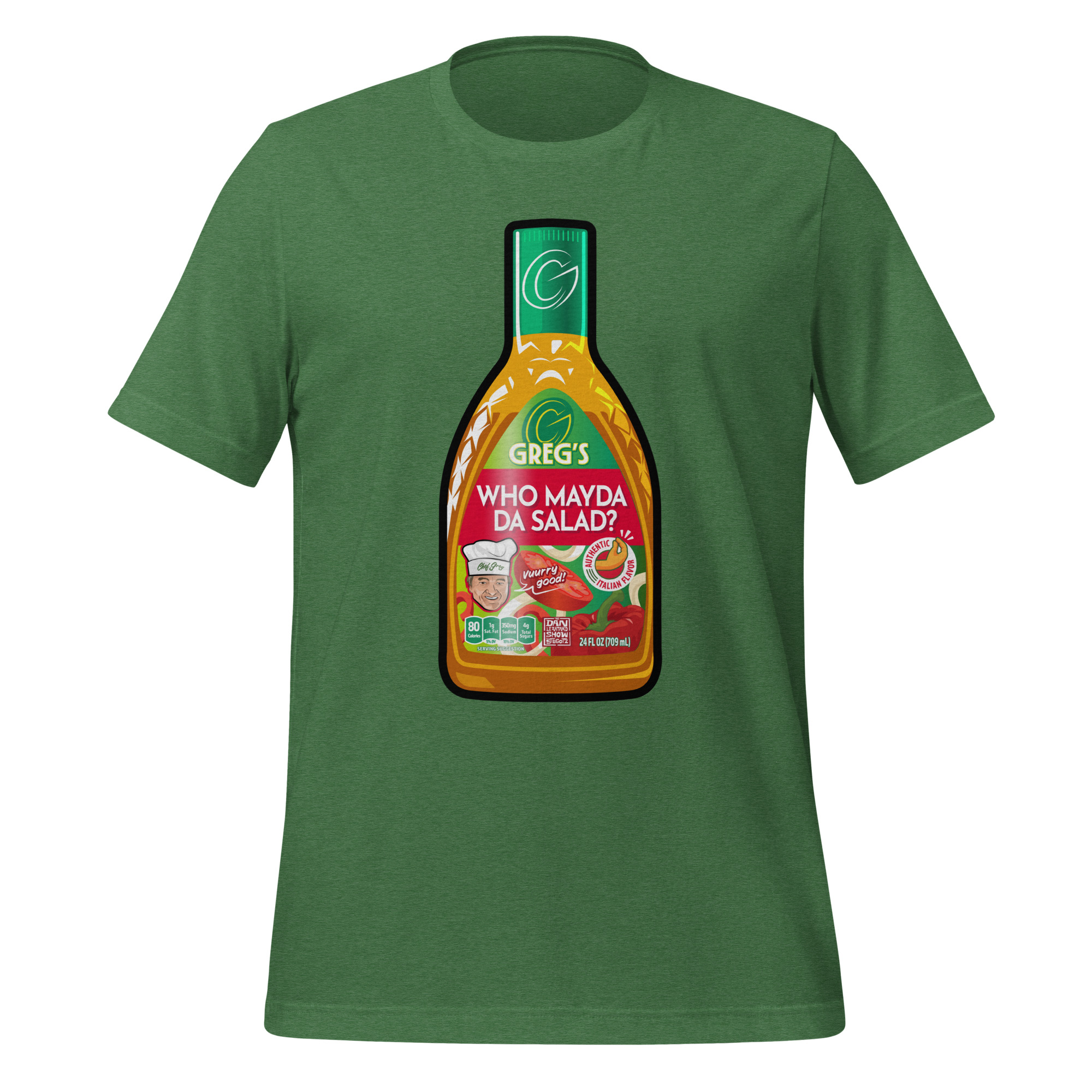 Who mayda da salad? Bottle