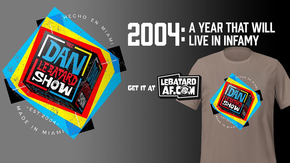 Dan Lebatard Show cube shirt